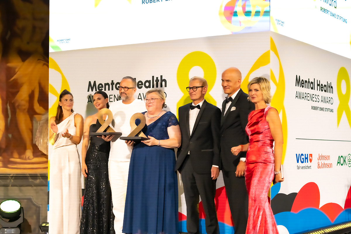Ver­lei­hung des Men­tal Health Awa­re­ness Awards 2024 in Hannover