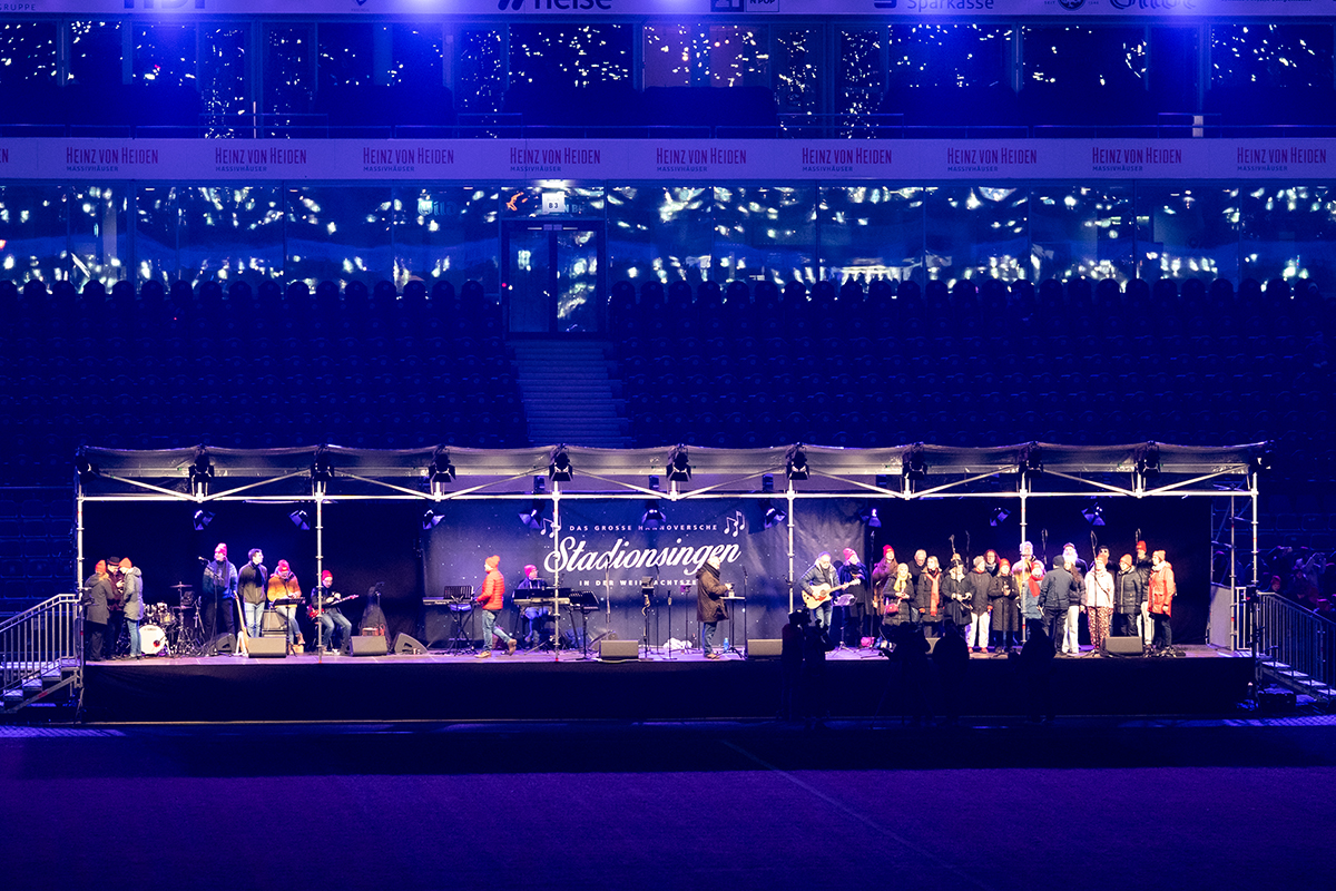 „Der größte Chor Hannovers“ – neues Konzept fürs Stadionsingen
